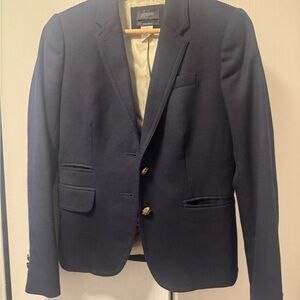 J. Crew Blue Slim Fit Blazer